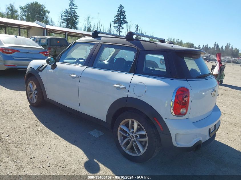 2012 Mini Cooper S Countryman VIN: WMWZC3C54CWL81194 Lot: 39405157