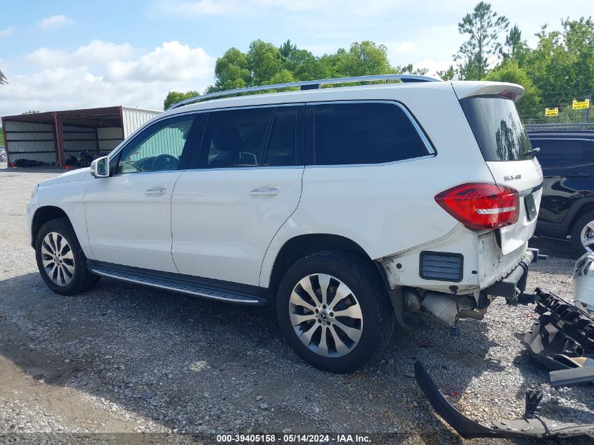 2018 Mercedes-Benz Gls 450 4Matic VIN: 4JGDF6EE4JB094019 Lot: 39405158