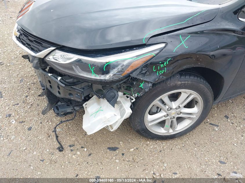 2018 Chevrolet Cruze Lt Auto VIN: 3G1BE6SM9JS622192 Lot: 39405165