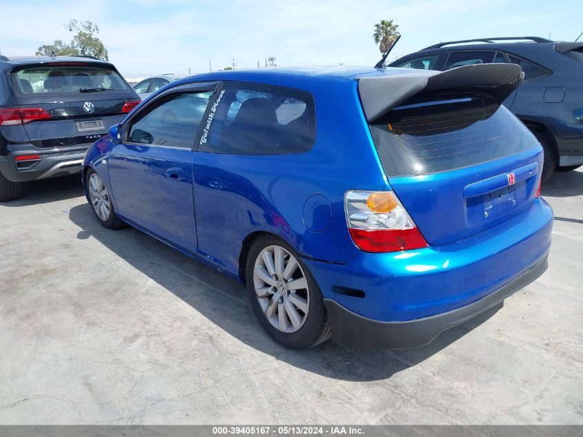 2003 Honda Civic Si VIN: SHHEP33533U403355 Lot: 39405167