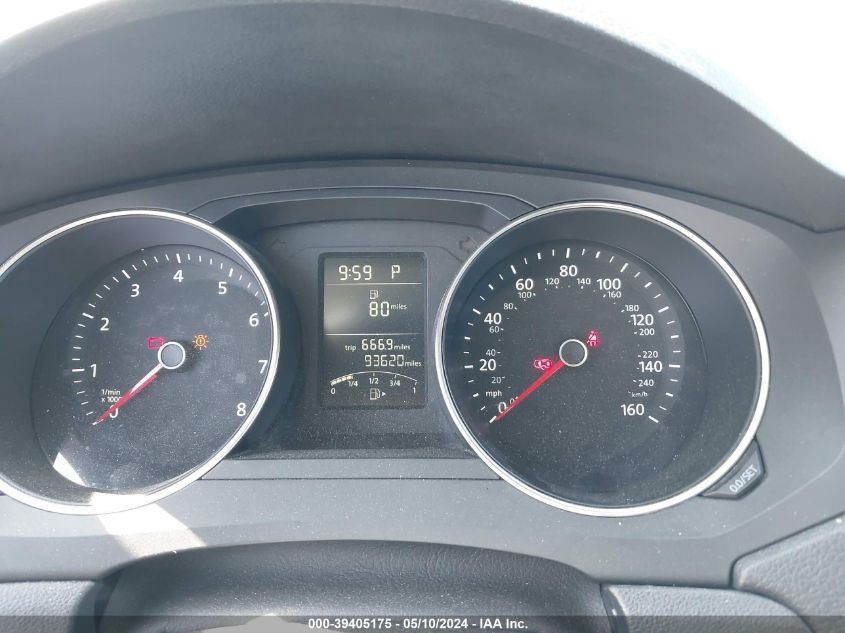 2016 Volkswagen Jetta 1.4T S VIN: 3VW267AJ7GM266336 Lot: 39405175