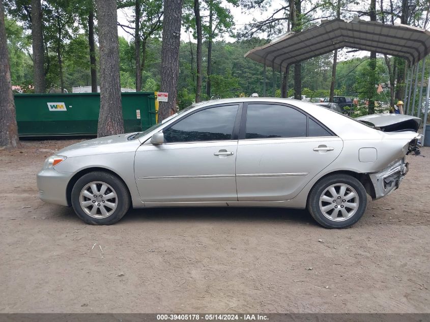 2003 Toyota Camry Le/Xle/Se VIN: 4T1BE32K23U141879 Lot: 39405178