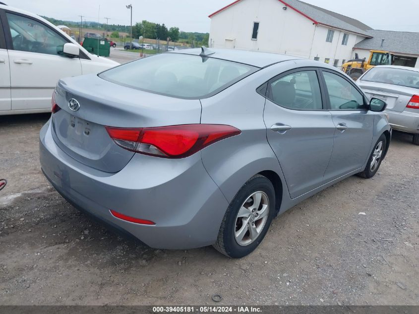 2015 Hyundai Elantra Se VIN: 5NPDH4AE7FH629858 Lot: 39405181