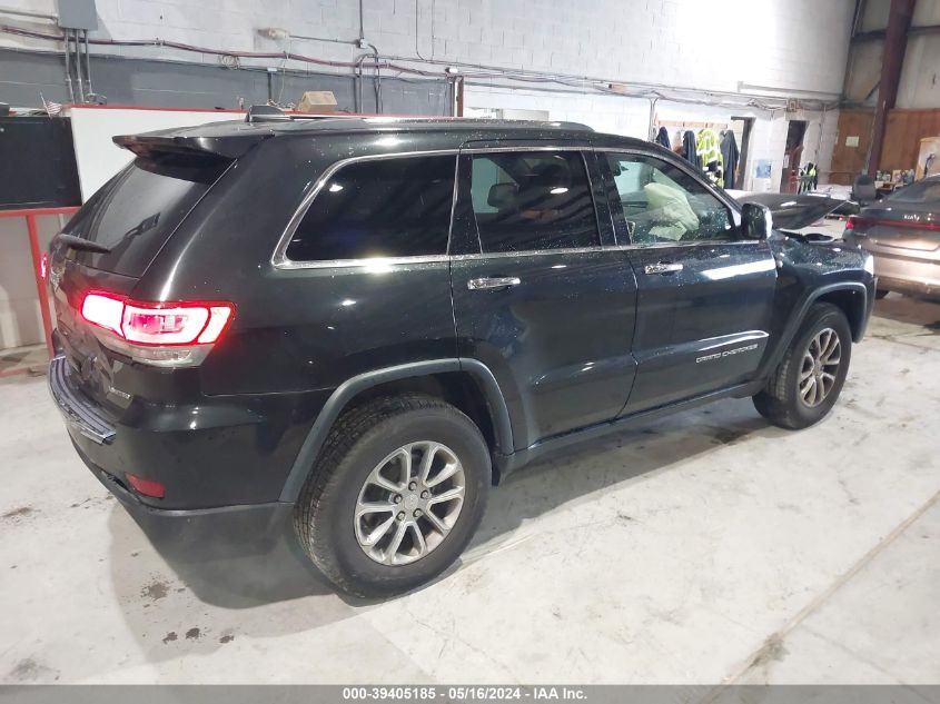 2016 Jeep Grand Cherokee Limited VIN: 1C4RJFBG2GC472632 Lot: 39405185