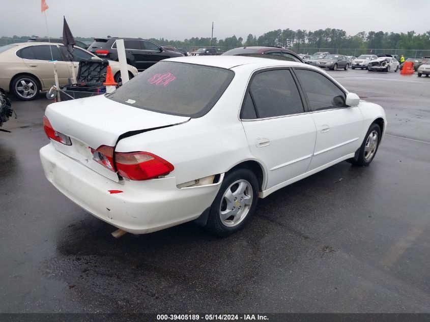 1999 Honda Accord Ex VIN: 1HGCG5654XA109060 Lot: 39405189