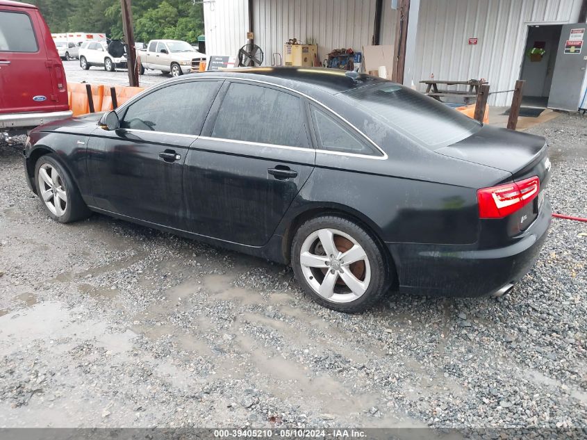 2012 Audi A6 3.0 Premium VIN: WAUBGAFC8CN005740 Lot: 39405210