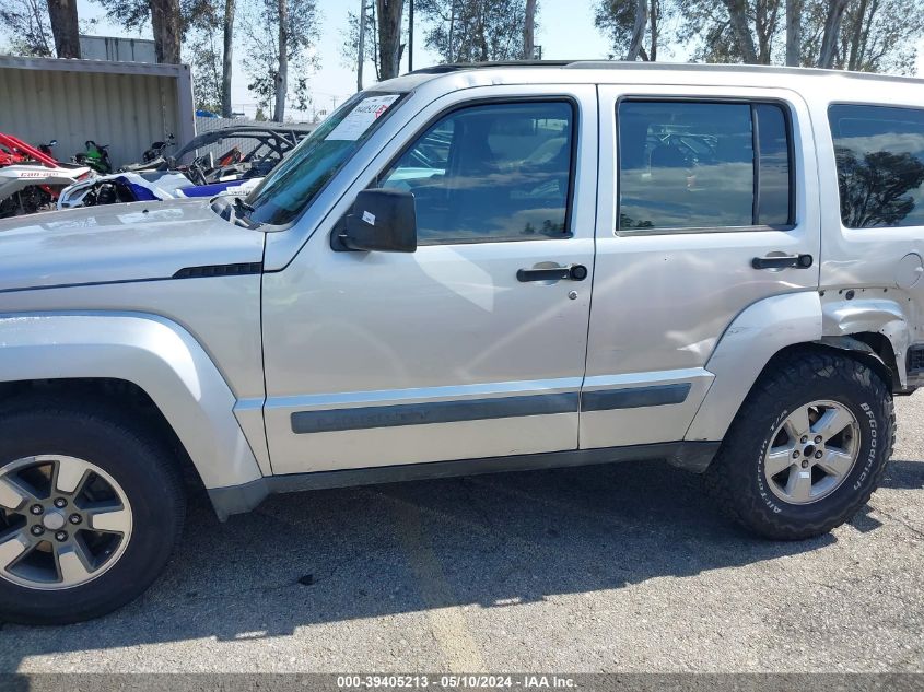 2008 Jeep Liberty Sport VIN: 1J8GP28K28W281585 Lot: 39405213