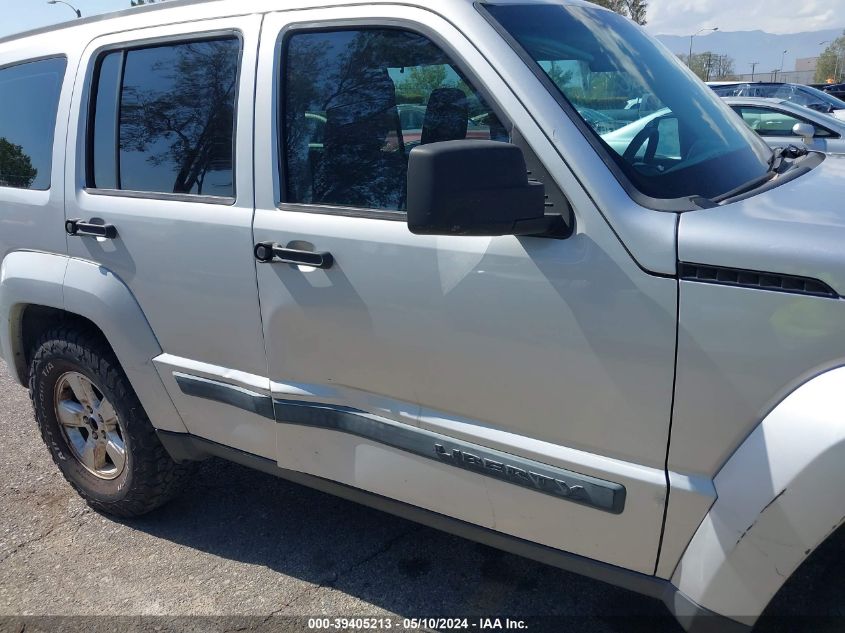 2008 Jeep Liberty Sport VIN: 1J8GP28K28W281585 Lot: 39405213