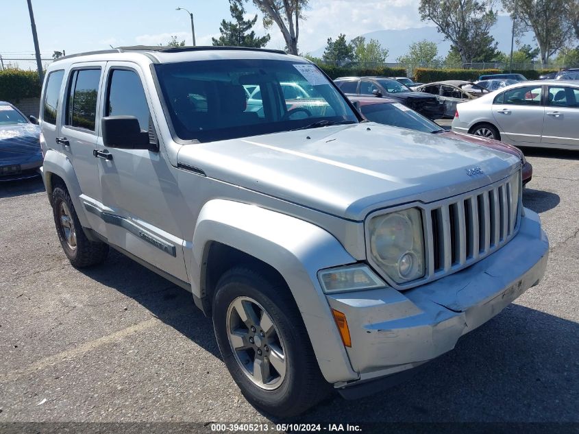 2008 Jeep Liberty Sport VIN: 1J8GP28K28W281585 Lot: 39405213