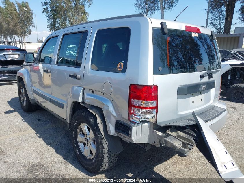 2008 Jeep Liberty Sport VIN: 1J8GP28K28W281585 Lot: 39405213