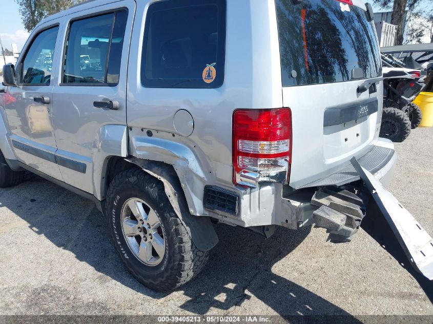 2008 Jeep Liberty Sport VIN: 1J8GP28K28W281585 Lot: 39405213