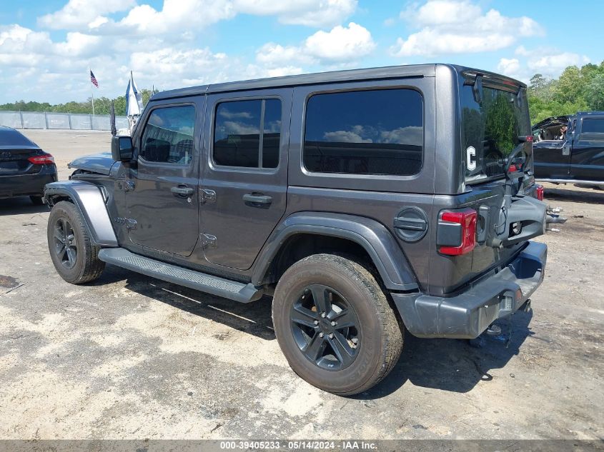 2020 Jeep Wrangler Unlimited Sahara Altitude 4X4 VIN: 1C4HJXEG5LW285858 Lot: 39405233