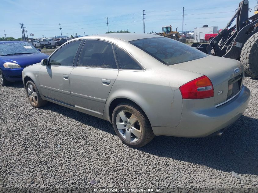 2002 Audi A6 2.7T VIN: WAULD64B12N024312 Lot: 39405243