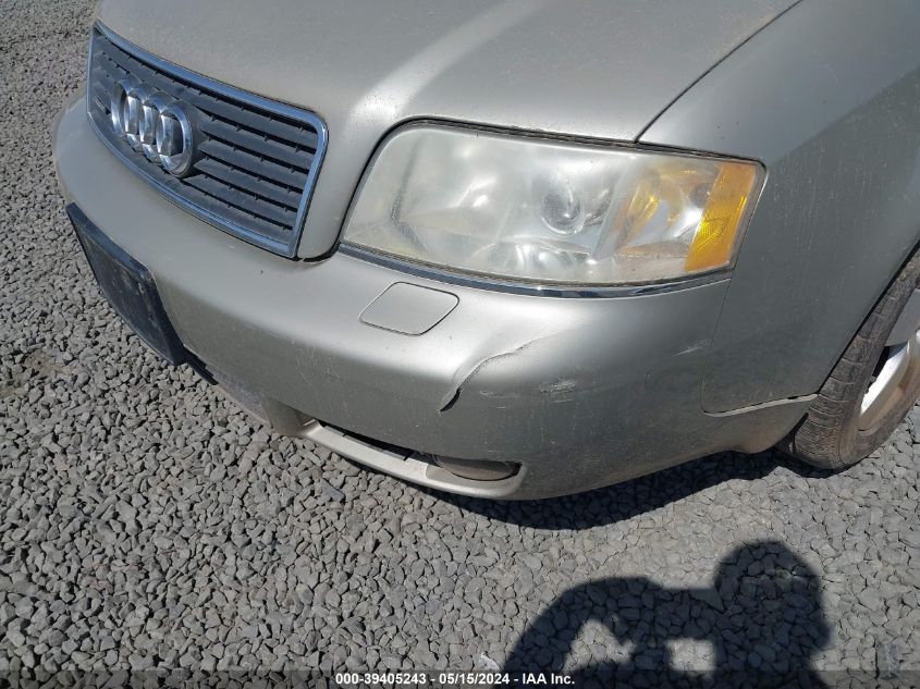 2002 Audi A6 2.7T VIN: WAULD64B12N024312 Lot: 39405243