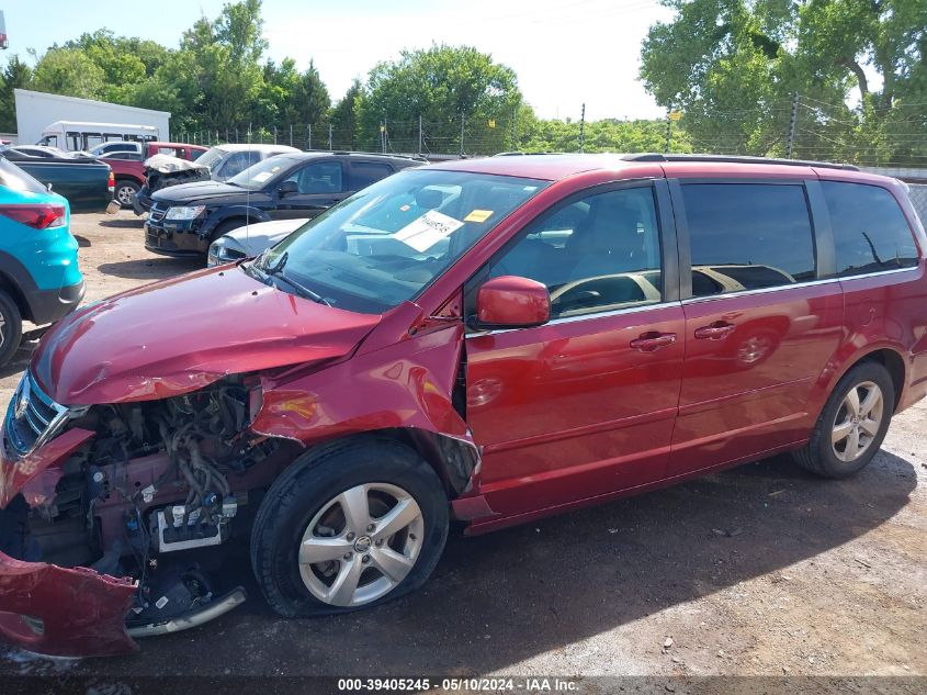 2011 Volkswagen Routan Sel VIN: 2V4RW5DG7BR658455 Lot: 39405245