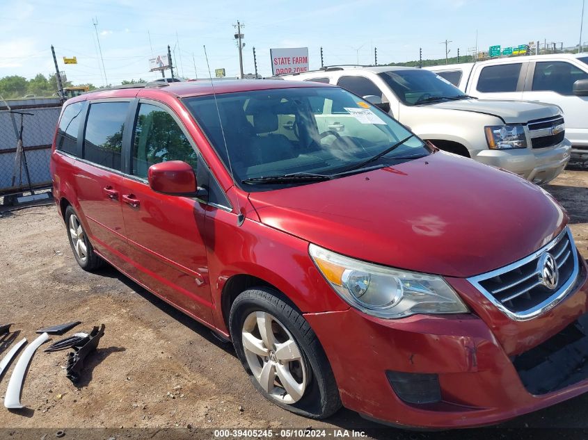 2011 Volkswagen Routan Sel VIN: 2V4RW5DG7BR658455 Lot: 39405245