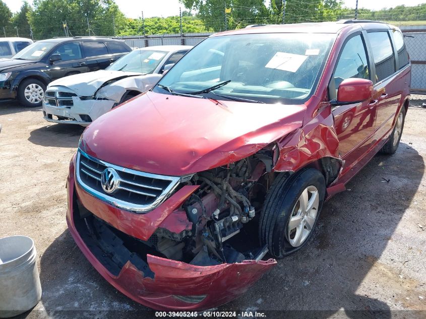 2011 Volkswagen Routan Sel VIN: 2V4RW5DG7BR658455 Lot: 39405245