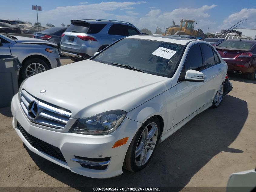 2013 Mercedes-Benz C 250 Luxury/Sport VIN: WDDGF4HB9DR268949 Lot: 39405247