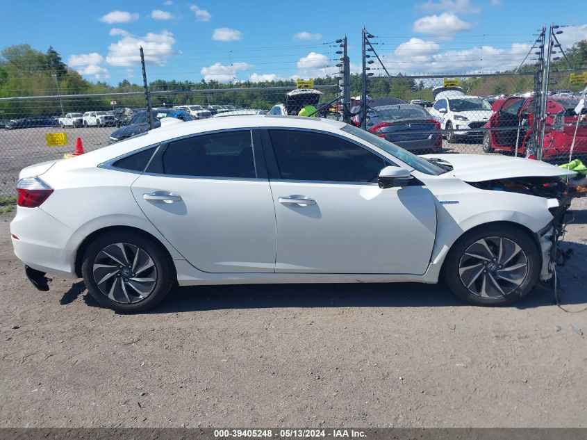 2019 Honda Insight Touring VIN: 19XZE4F9XKE008610 Lot: 39405248