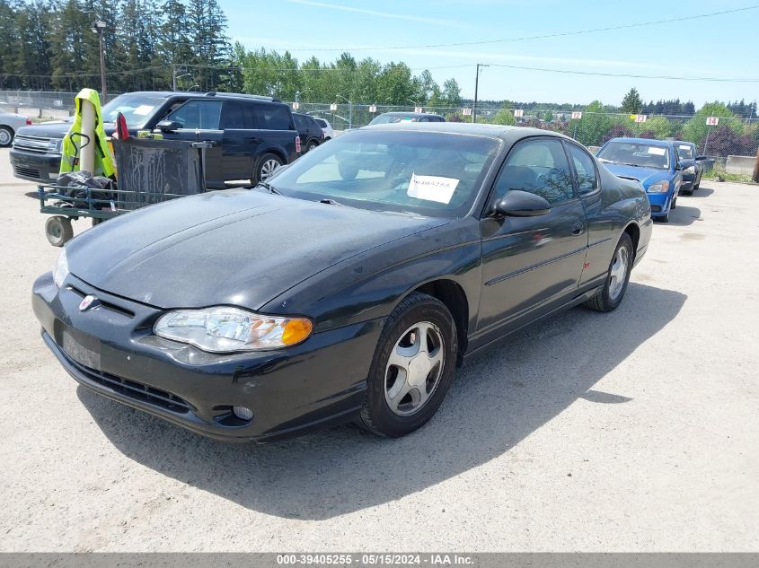 2000 Chevrolet Monte Carlo Ss VIN: 2G1WX12K9Y9370836 Lot: 39405255