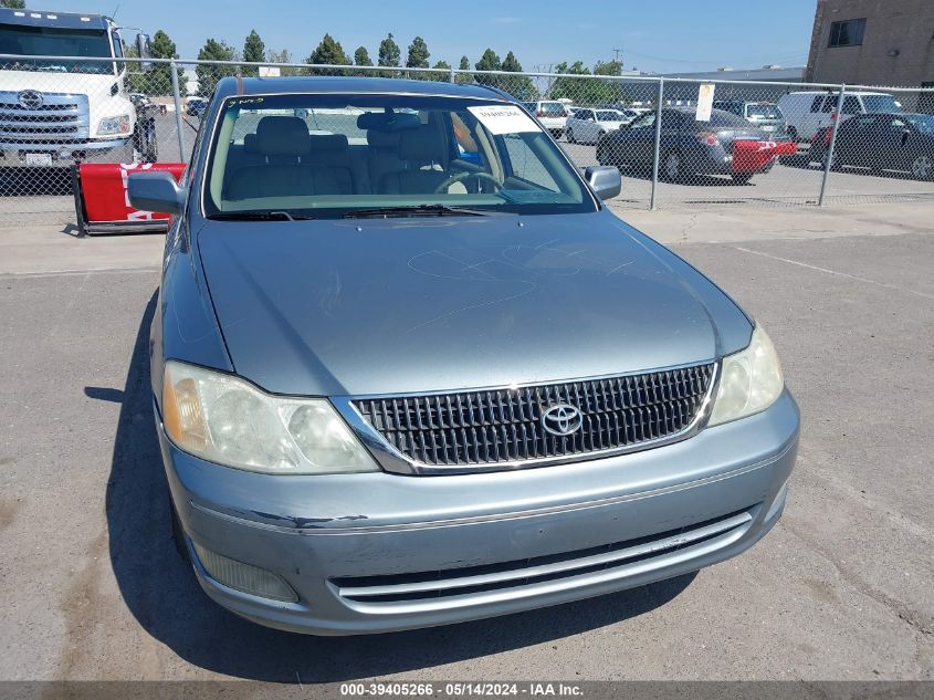 2002 Toyota Avalon Xls VIN: 4T1BF28B62U255445 Lot: 39405266