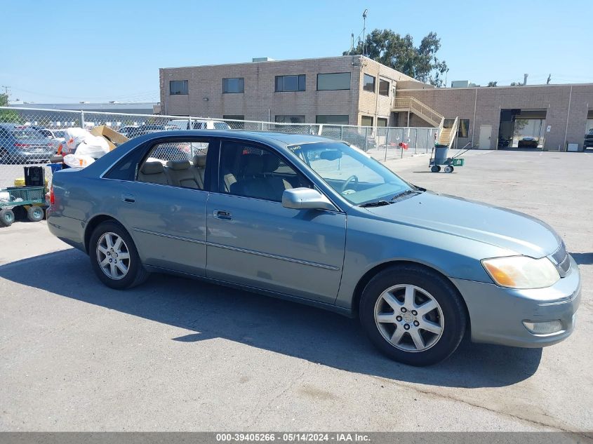 2002 Toyota Avalon Xls VIN: 4T1BF28B62U255445 Lot: 39405266