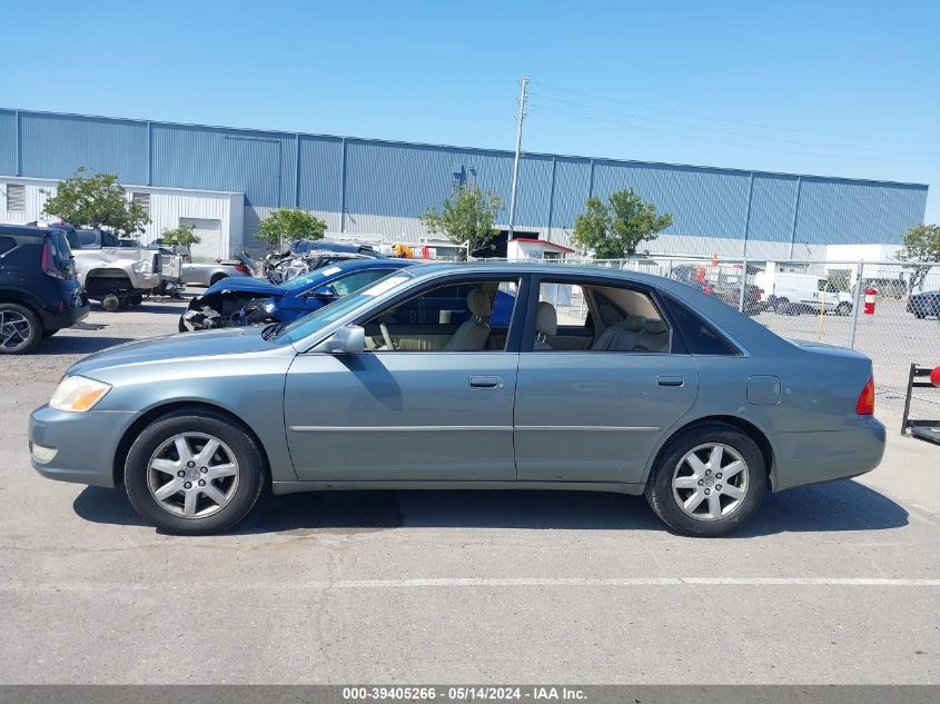 2002 Toyota Avalon Xls VIN: 4T1BF28B62U255445 Lot: 39405266