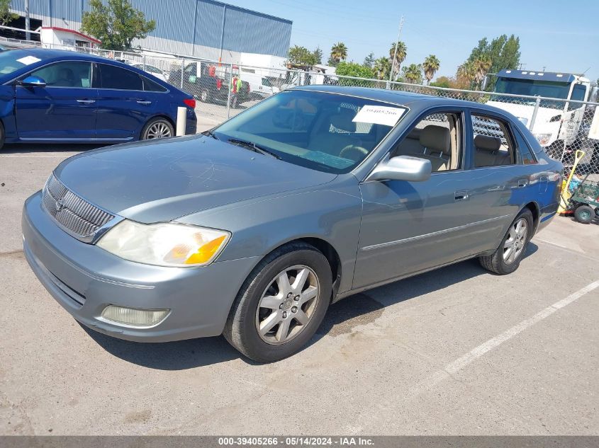 2002 Toyota Avalon Xls VIN: 4T1BF28B62U255445 Lot: 39405266