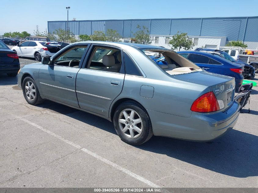 2002 Toyota Avalon Xls VIN: 4T1BF28B62U255445 Lot: 39405266