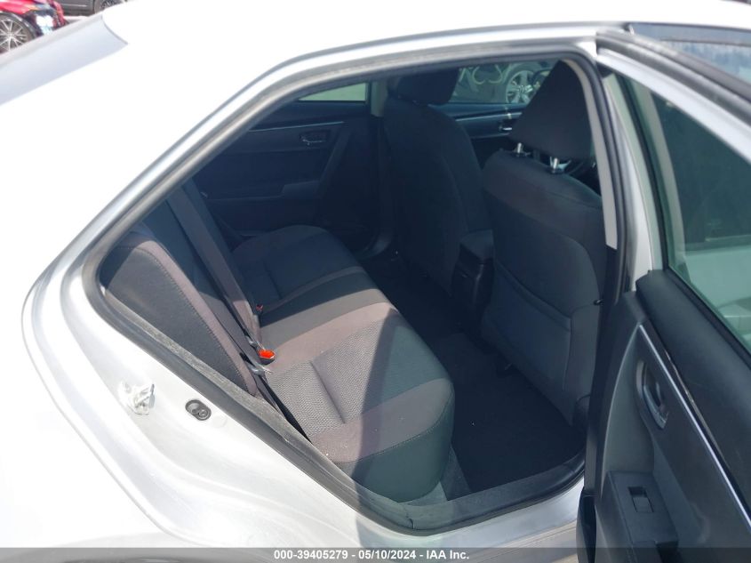 2017 Toyota Corolla Le VIN: 5YFBURHE0HP711488 Lot: 39405279