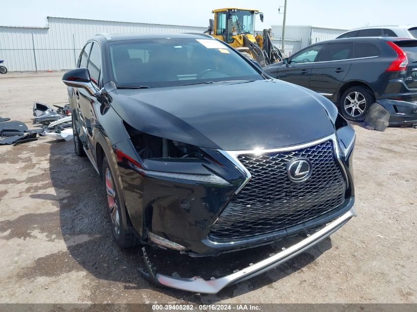 2017 Lexus Nx 200T F Sport VIN: JTJBARBZXH2132587 Lot: 39405282