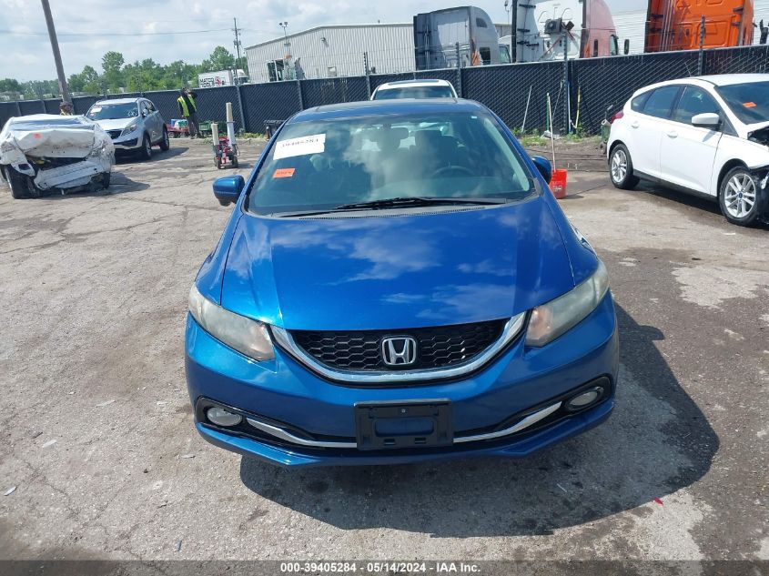 2014 Honda Civic Ex-L VIN: 19XFB2F97EE058532 Lot: 39405284