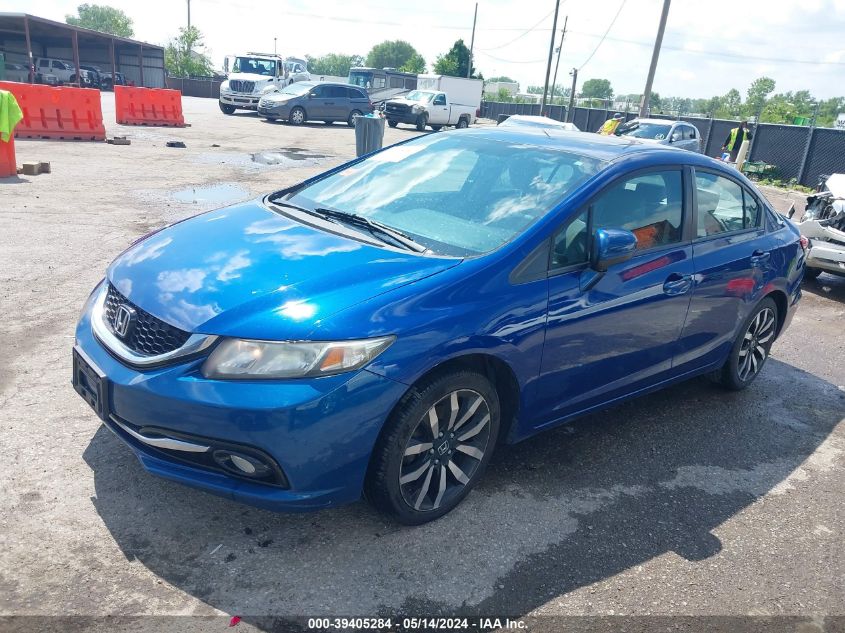 2014 Honda Civic Ex-L VIN: 19XFB2F97EE058532 Lot: 39405284