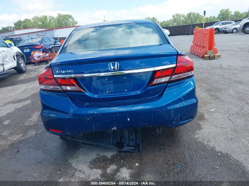 2014 Honda Civic Ex-L VIN: 19XFB2F97EE058532 Lot: 39405284