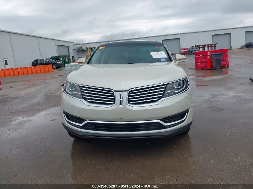 2018 Lincoln Mkx Reserve VIN: 2LMPJ6LR2JBL41456 Lot: 39405287