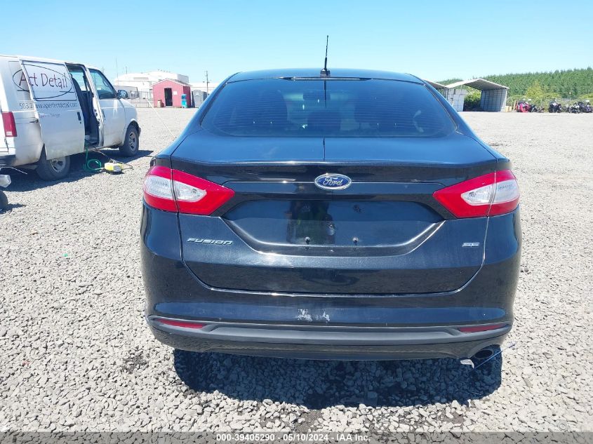 2013 Ford Fusion Se VIN: 3FA6P0H71DR306353 Lot: 39405290