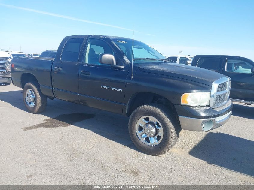 2003 Dodge Ram 2500 St/Slt VIN: 3D7KU28D93G704719 Lot: 39405297