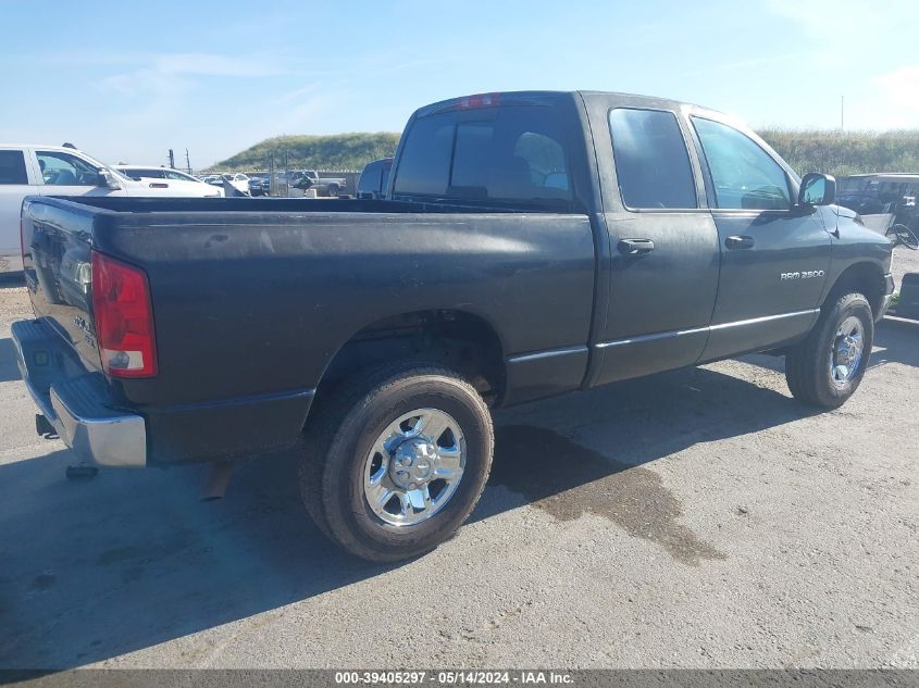 2003 Dodge Ram 2500 St/Slt VIN: 3D7KU28D93G704719 Lot: 39405297