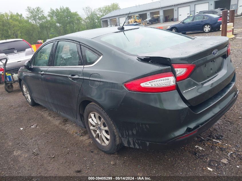 2016 Ford Fusion S VIN: 3FA6P0G77GR191568 Lot: 39405299