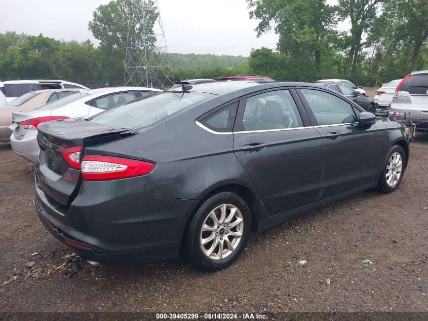 2016 FORD FUSION S - 3FA6P0G77GR191568