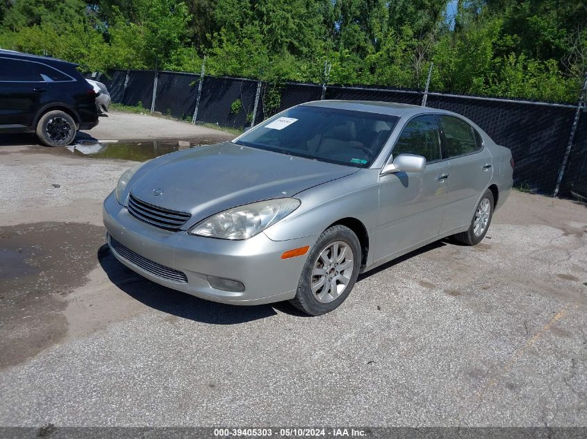 2004 Lexus Es 330 VIN: JTHBA30G140007838 Lot: 39405303