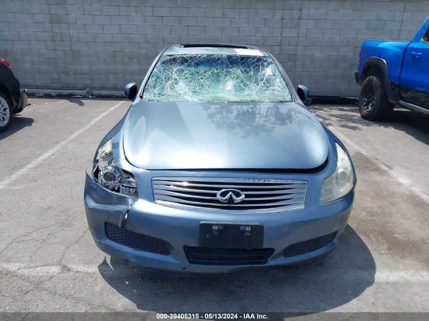 2007 Infiniti G35 Journey VIN: JNKBV61E67M727216 Lot: 39405315