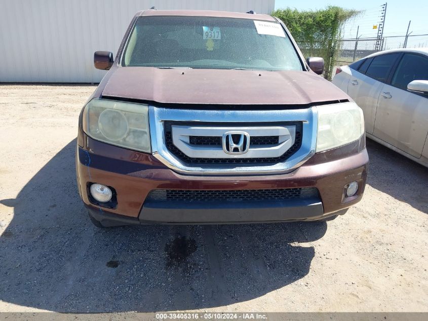 2010 Honda Pilot Ex-L VIN: 5FNYF3H52AB013080 Lot: 39405316