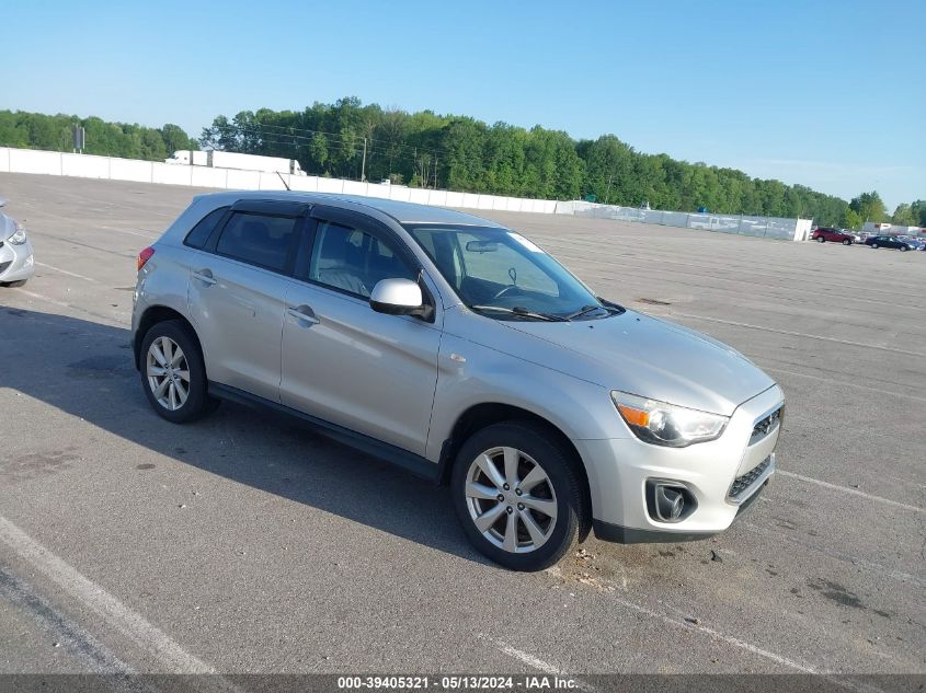 2013 Mitsubishi Outlander Sport Es VIN: 4A4AP3AU3DE009649 Lot: 39405321