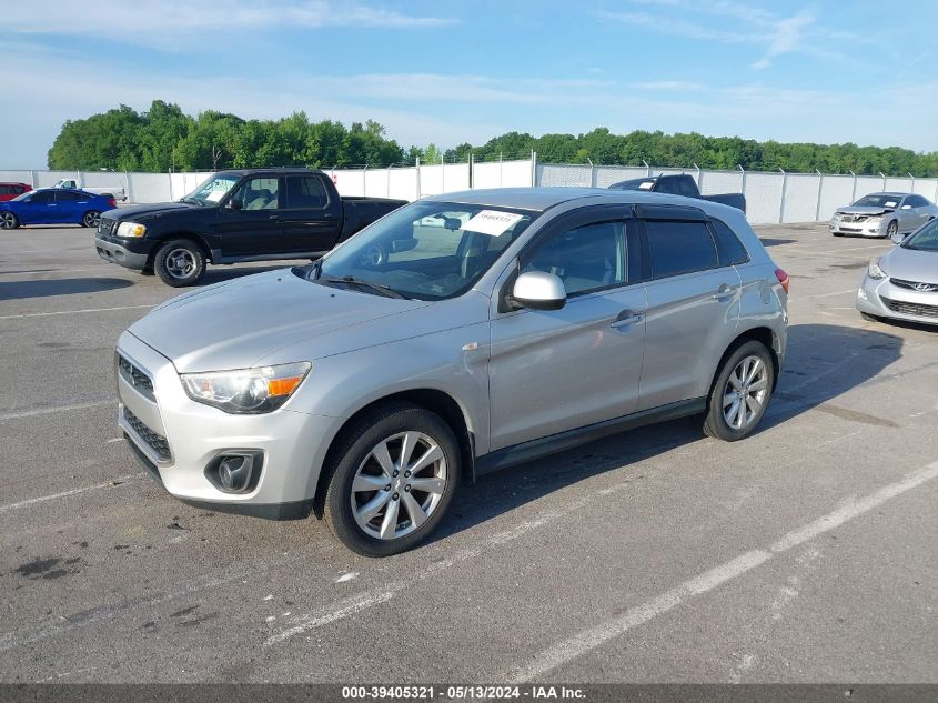 2013 Mitsubishi Outlander Sport Es VIN: 4A4AP3AU3DE009649 Lot: 39405321