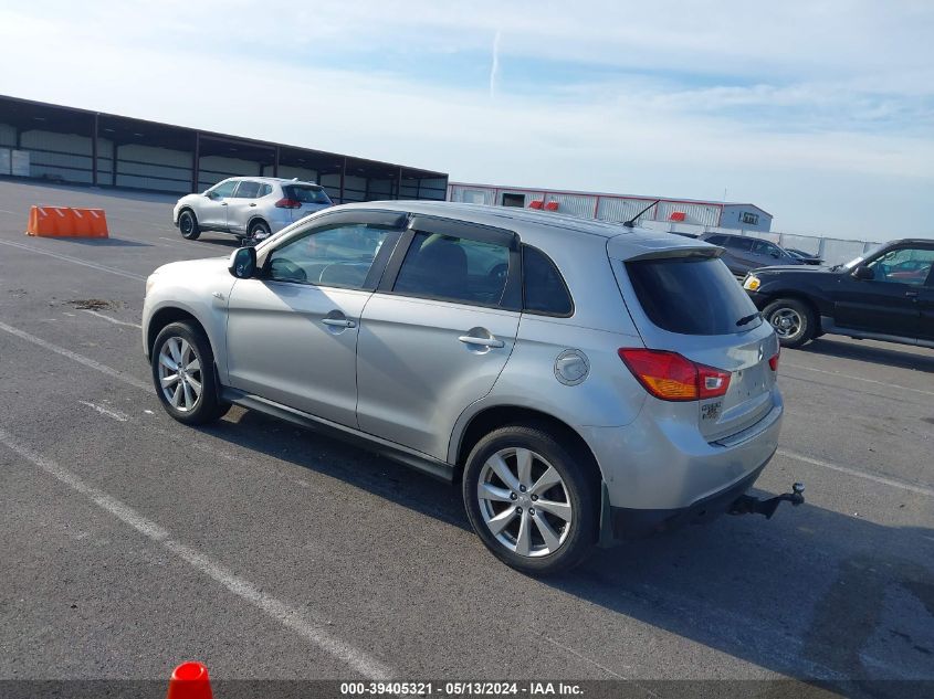 2013 Mitsubishi Outlander Sport Es VIN: 4A4AP3AU3DE009649 Lot: 39405321