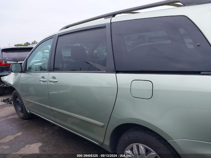 2010 Toyota Sienna Le VIN: 5TDKK4CC0AS291016 Lot: 39405325