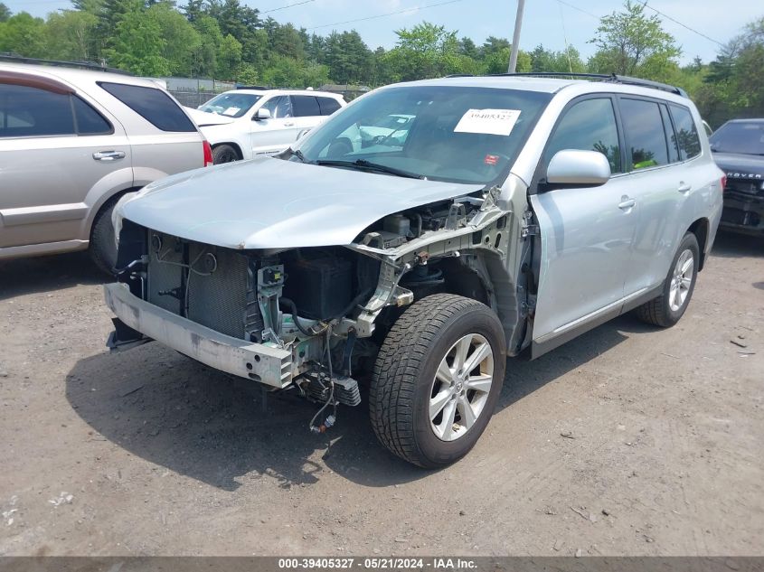 2011 Toyota Highlander Base V6 VIN: 5TDBK3EH4BS043856 Lot: 39405327