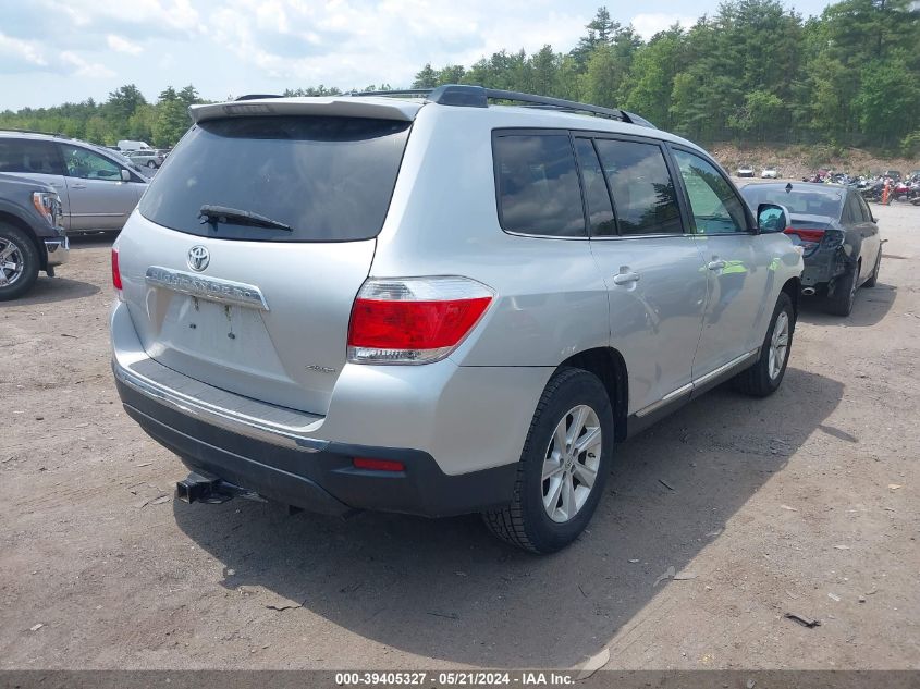 2011 Toyota Highlander Base V6 VIN: 5TDBK3EH4BS043856 Lot: 39405327