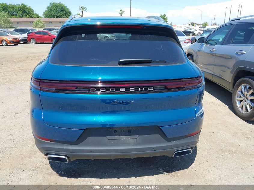 2024 Porsche Cayenne VIN: WP1AA2AY7RDA06710 Lot: 39405344